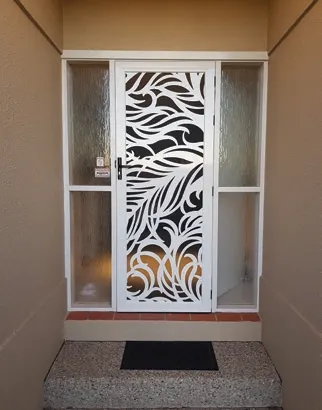 Decoview laser-cut panel design close-up