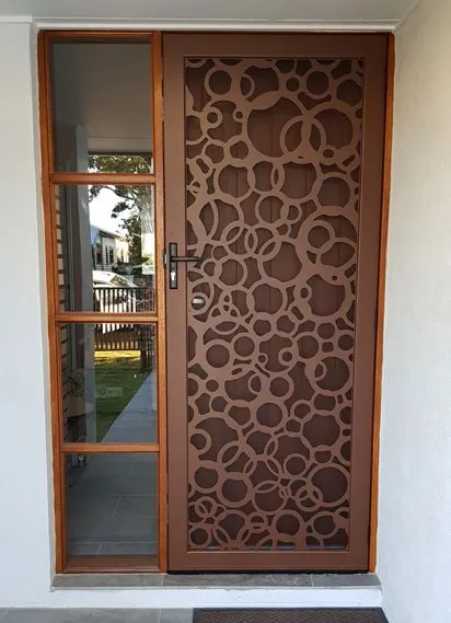 Decoview security door installed on a Mandurah home