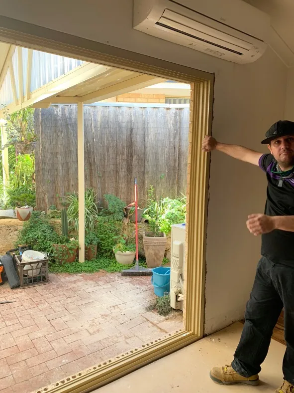 Glass sliding door service — Classic Security Mandurah