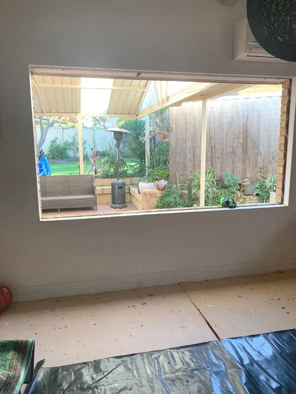 Glass door repair — Classic Security Mandurah