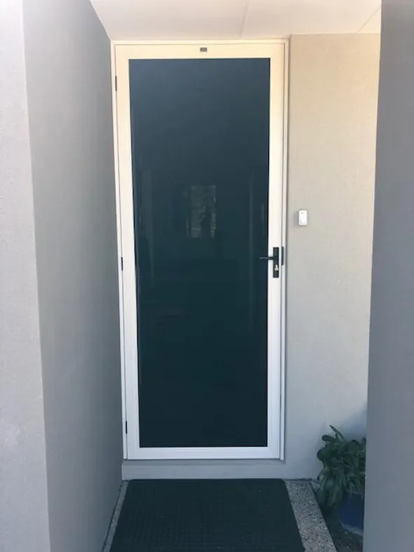 Mesh security door install — Classic Security Mandurah