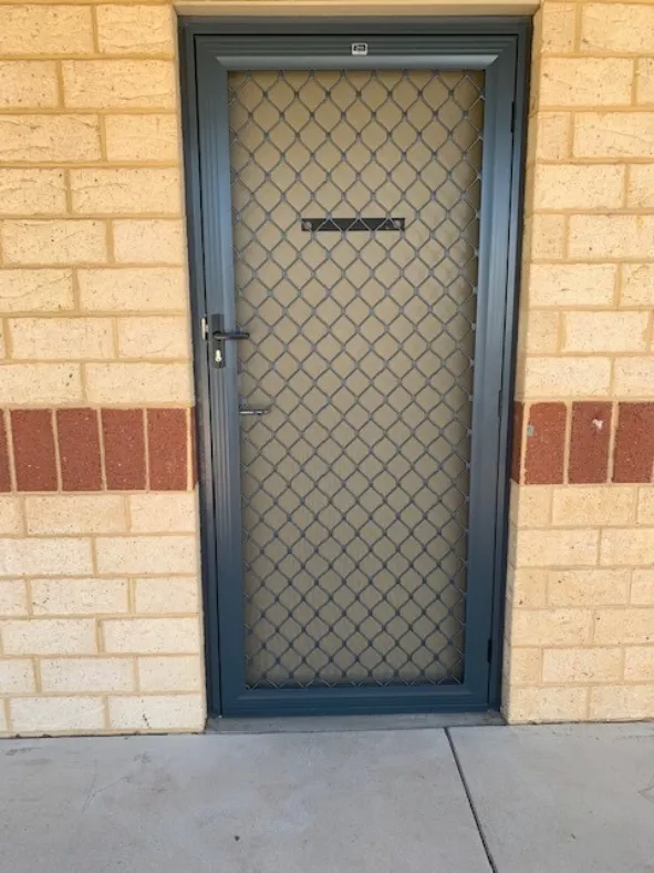 Steel mesh security door — Classic Security Mandurah