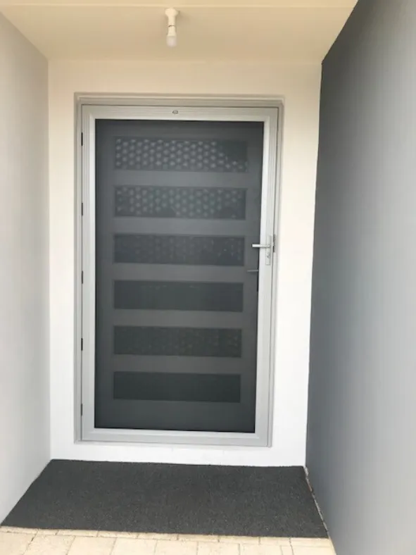 Front door security screen — Classic Security Mandurah